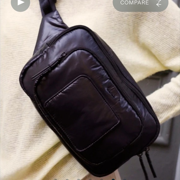 BNWT Caraa Baby Changing Sling Nylon Black main image 10